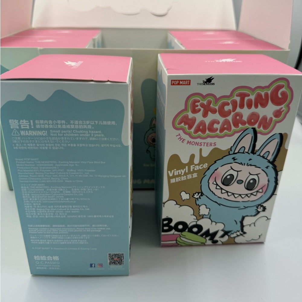 POPMART "EXCITING MACARON " LABUBU, 1 Blind Box